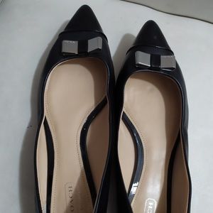 Coach Pointed Toe Low Heel Flats